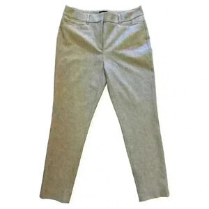 White House Black Market Luxe Slim Ankle Size 4 NWT Grey